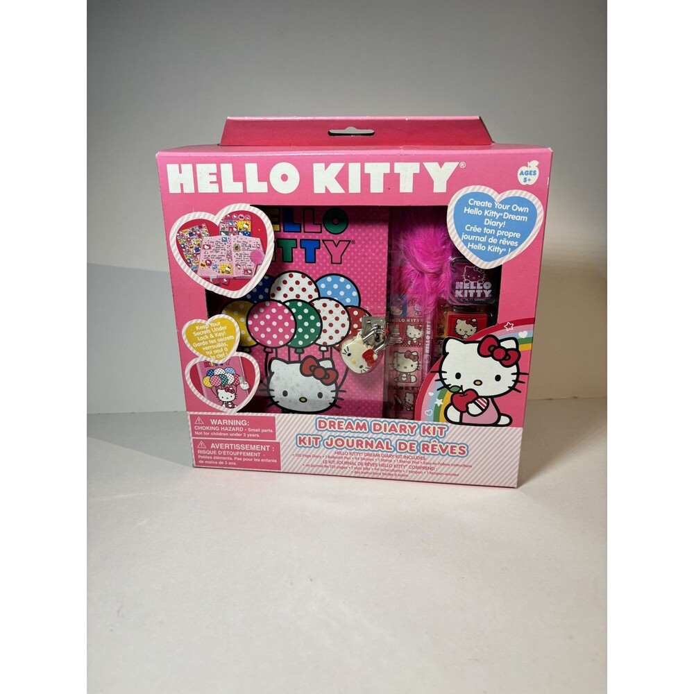 HELLO KITTY Dream Diary Kit Sanrio Sealed & Brand New